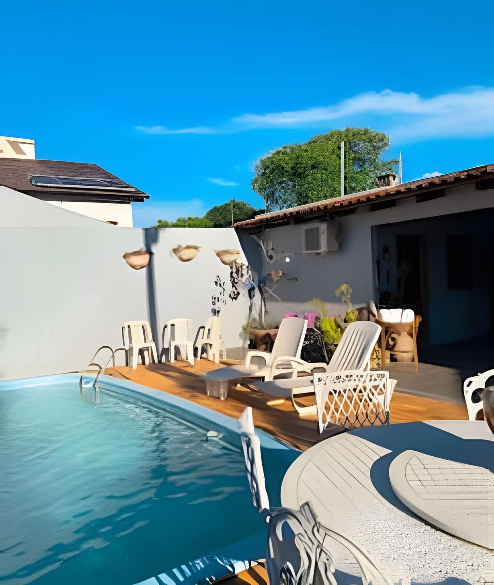 Casa Com 3 Suites E 1Quarto Piscina Ar Para 10 Hospedes Foz do Iguaçu Eksteriør bilde
